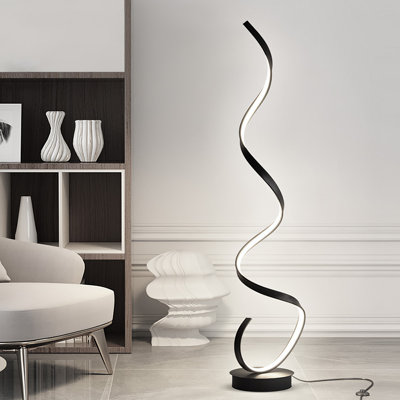 Bertolt 131cm Contemporary Novelty Floor Lamp in White Light 