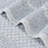 Naples Viscose Cotton Blend Medium Weight Checkered Quick Dry 12 Piece Towel Set-106802634