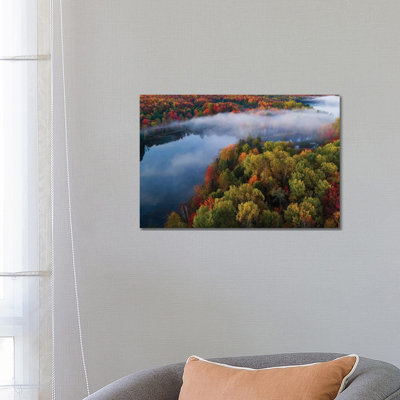 Autumn Symphony II by John Fan - Wrapped Canvas Print
