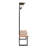 Pomona 48"W 72"H, Acacia Wood, Natural, Hall Tree with Bench, 7 hooks, each with 20 Lbs Capacity