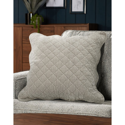 Monterra Cotton Geometric Square Cushion