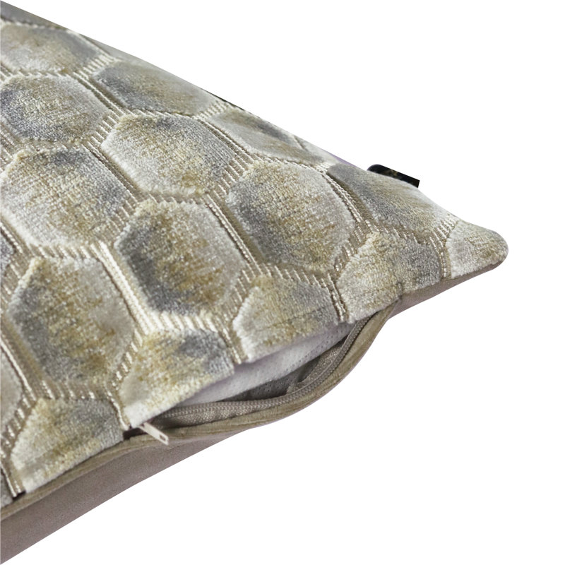 Housse de coussin Honeycomb, Lin