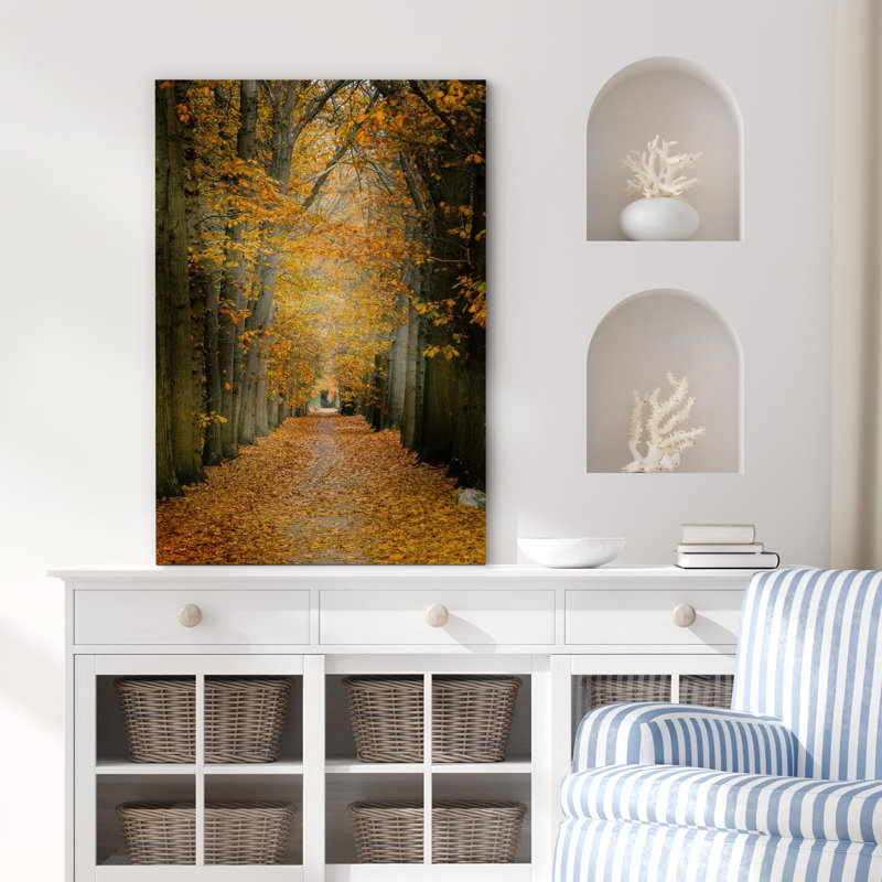 Paysage naturel «Autumn Forest Nature Wilderness» sur, H 48 po x l 32 po