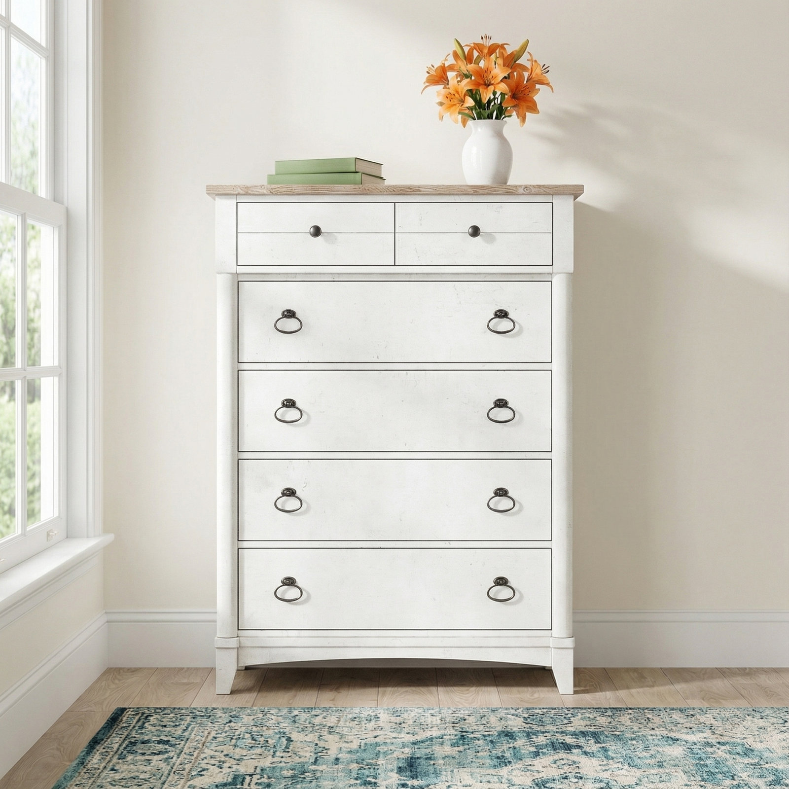 Domenic Five Drawer Chest