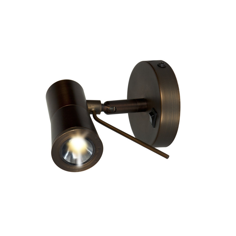 Projecteur à del 1 lumière del Tatman, Bronze