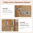 Arched Bathroom Wall Cabinet, Oak-1693304512