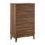 Commode 5 tiroirs Render en noyer