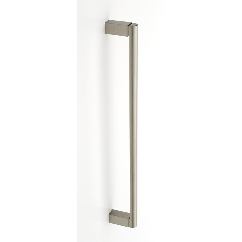 Tirette de bar Vogue, Nickel satiné, 12"