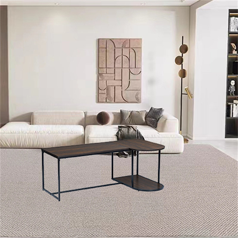 Solid Wood Top Coffee Table