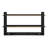 Presidio 5 - Hook Wall Mounted Coat Rack with Storage in White-1328447259
