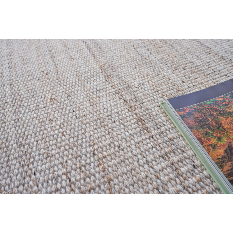 Loro Area Rug in Light Beige, Rectangle 6' x 9'