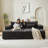 87" Oversized Sectional Lounge Chaise,No Assembly Required,Cloud Plush Loveseat-1874625428