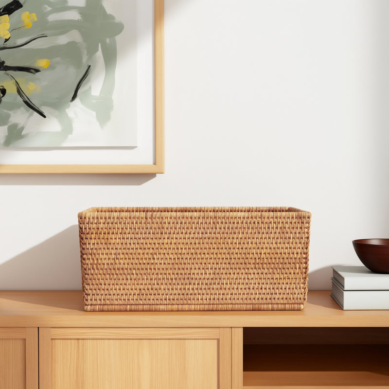 Birch Lane™ Glasgow Basket, Honey Brown