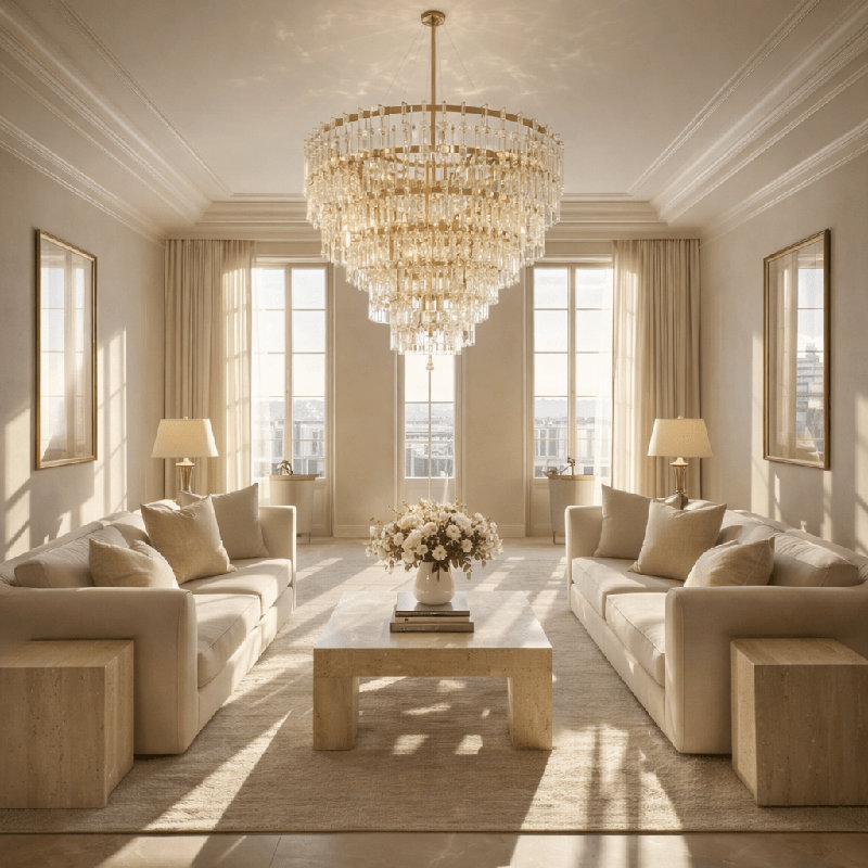 Gehrke Link 36" Tiered Round Chandelier