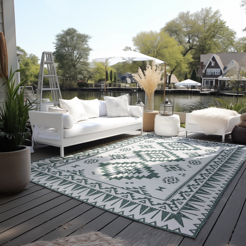 Gemini Ornamental Area Rug, Rectangular 120 x 170cm