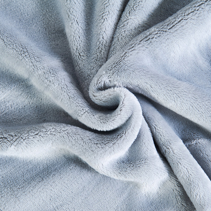 Throw Blanket, Silver Grey