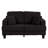 60" Wide Square Arms Upholstered Loveseat with Cup Holders and Pockets-838878158