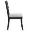 Chaise rembourrée en bois massif Barry-2133094865