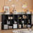 Book Shelf with 10-Cube, 43.3” Wide Bookshelf with Anti-Tip Design, Open Bookcase, Modern Display Organizer Book Case for Living Room, Bedroom, Study Room-113136545