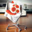 Coussin décoratif floral refermé-29892382-29892385
