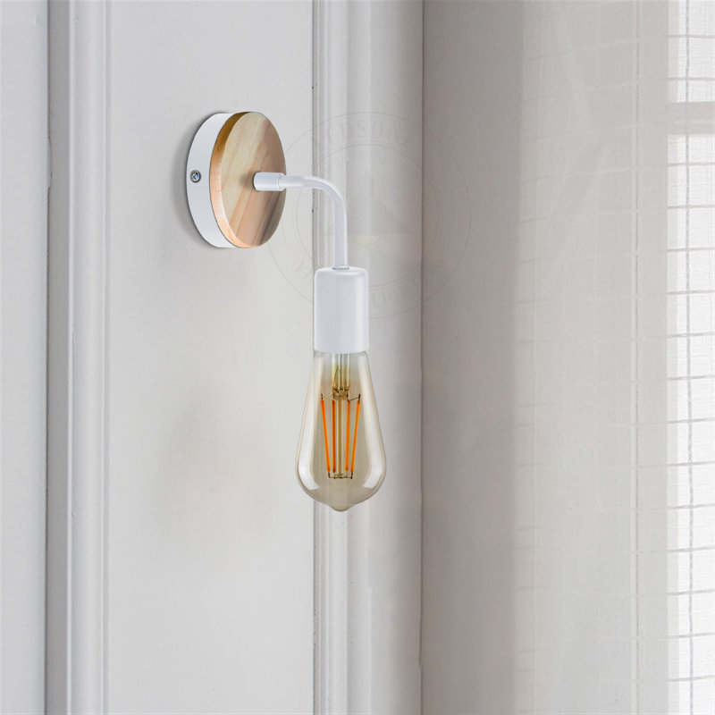 Friant Armed Sconce, No, White