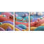 3 Piece Wrapped Canvas Print