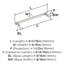 Farewind Centre-to-Centre Cabinet Pull-111952250-111952259