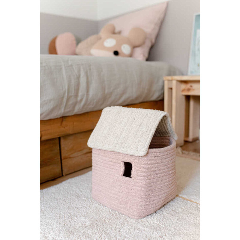 Basket House Toffee, Pink/Natural