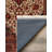 Guria Burgundy/Brown Oriental Vintage Look Machine Printed Cotton Chenille Area Rug-1903670267