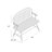 Luray Solid Wood Bench-427798532