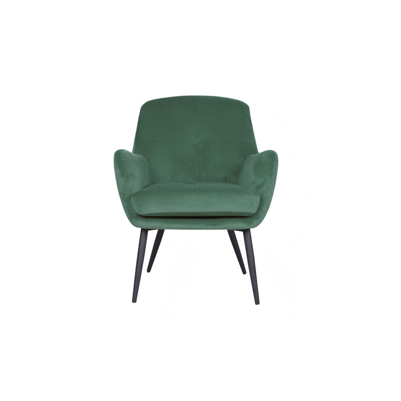 Upholstered Side Chair, Emerald