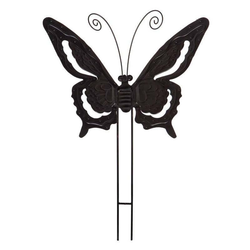 Jeu de jardin à papillon foncé
