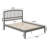 Careaga Solid Wood Platform Bed with Attachable USB Charger-779085708-763053354