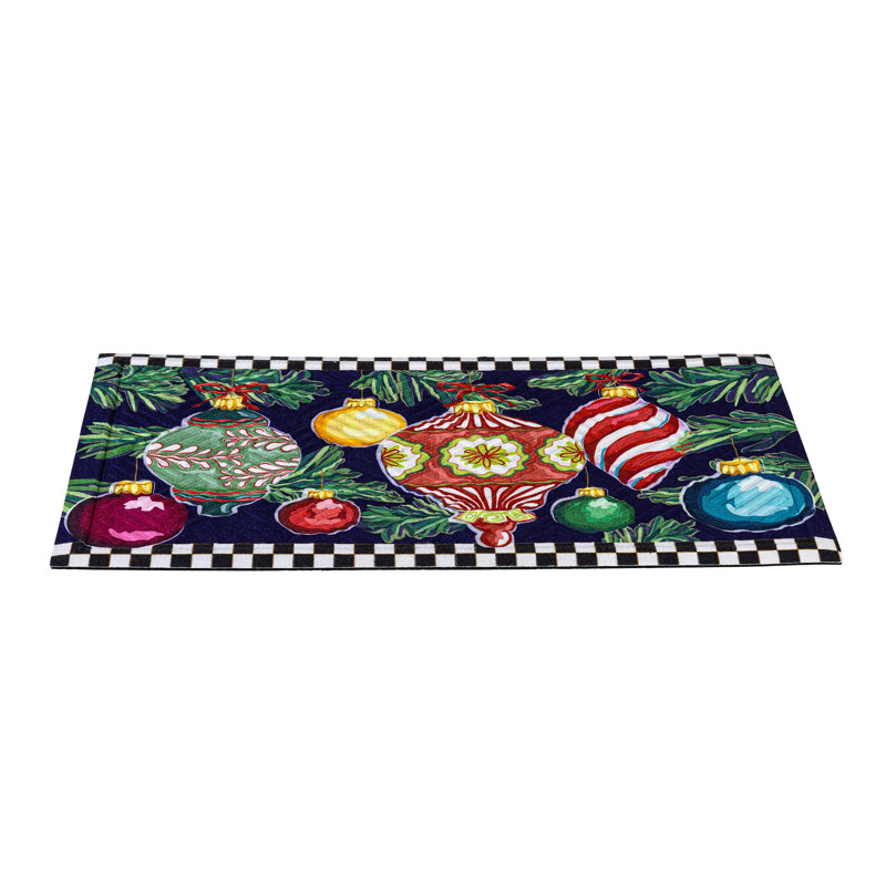 Tapis en relief Happy Holiday Ornaments