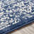 DeSoto Power Loom Oriental Navy/Denim Rug-106254188