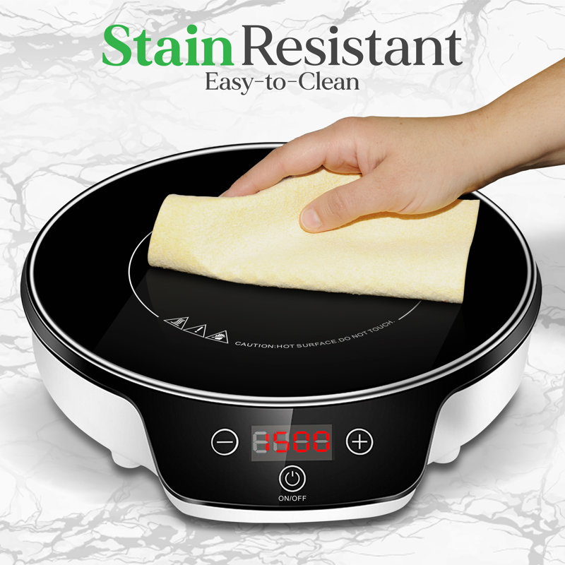 NutriChef 1500 Watt Induction Single Hot Plate