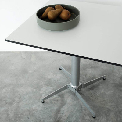 No Rock 28.15" Cross Base Table Base