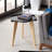 Eteuati Steel Tray Top End Table-29252316