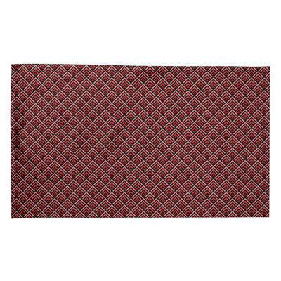 Reverse Geometric Pattern Tea Towel