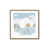 Brushed Gold Single Picture Framed, Solid Wood
