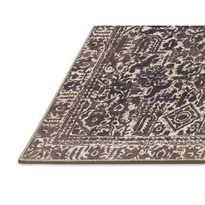 Abstract Indoor Rug, Rectangle 7' x 10'