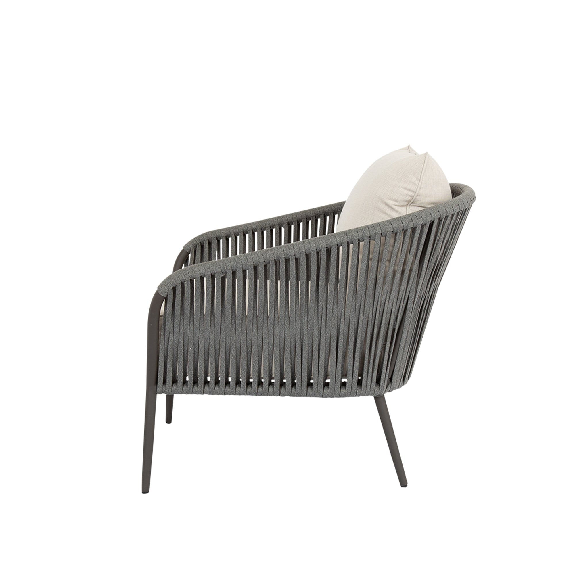 Florence Outdoor Patio Lounge Chair with Sunbrella Cushions