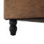 Banc de rangement en tissu