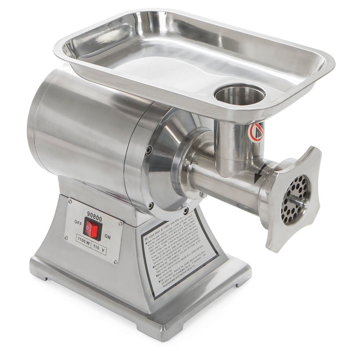 Barton 12 Meat Grinder With Cutting Blade Mincer Sausage 1100w