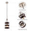Luminaire suspendu cylindrique 1 lumière