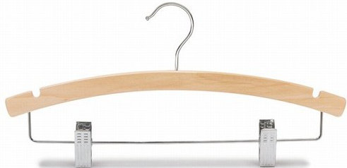 Wooden Combination Nursery Baby Clothes Hanger (Set of 25) Only Hangers Inc. 