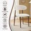 Ensemble de 2 chaises de salle à manger en métal rembourrées Dycus-130796697