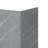 Mistelle 60 In. W X 36 In. D X 86 In. H Grey Marble Stone-Effect Shower Wall Panel Surround, Set Of 3, Cuttable-123347557