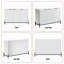Buffet 3 portes blanc moderne ultrabrillant avec pieds en métal thermolaqué-1520686214