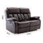 Deneka 2 Seater Linen Reclining Sofa-1123413